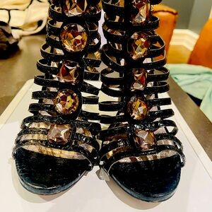 Nearly New Sam Edelman Black Stiletto Sandal!